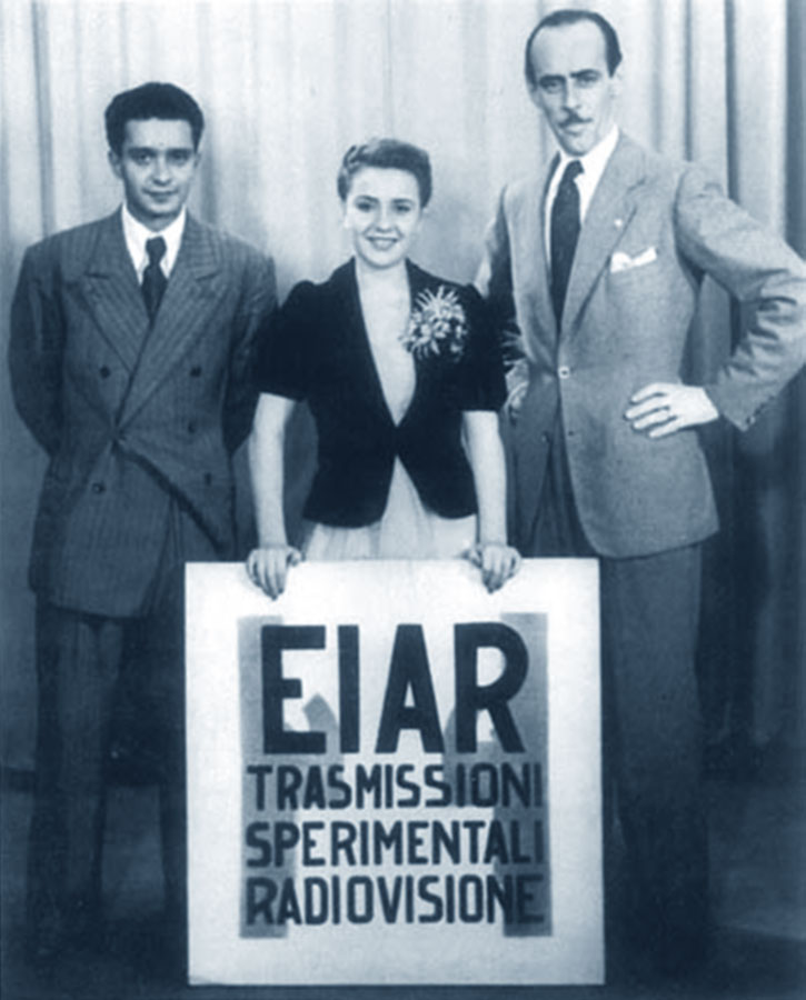 EIAR, le prime trasmissioni tv