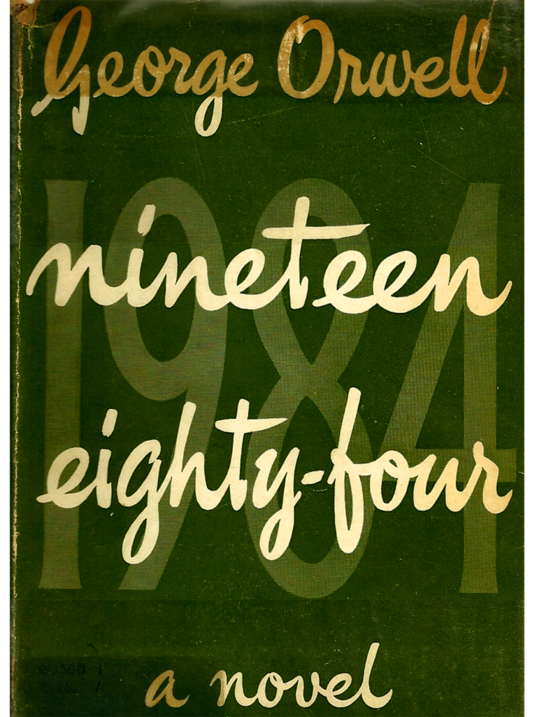 1984: la copertina del celebre libro di George Orwell