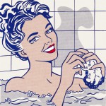 Roy Lichtenstein - donna nel bagno