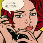 Roy Lichtenstein, donna fumetto, Pop Art