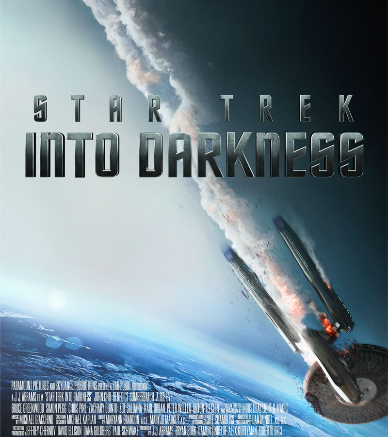Into Darkness - Star Trek poster e locandina
