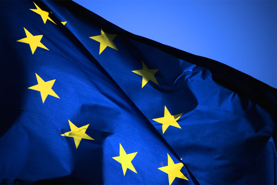 Europa Bandiera Europea Gli Studenti di Predazzo e la Giornata Europea della Giustizia Civile
