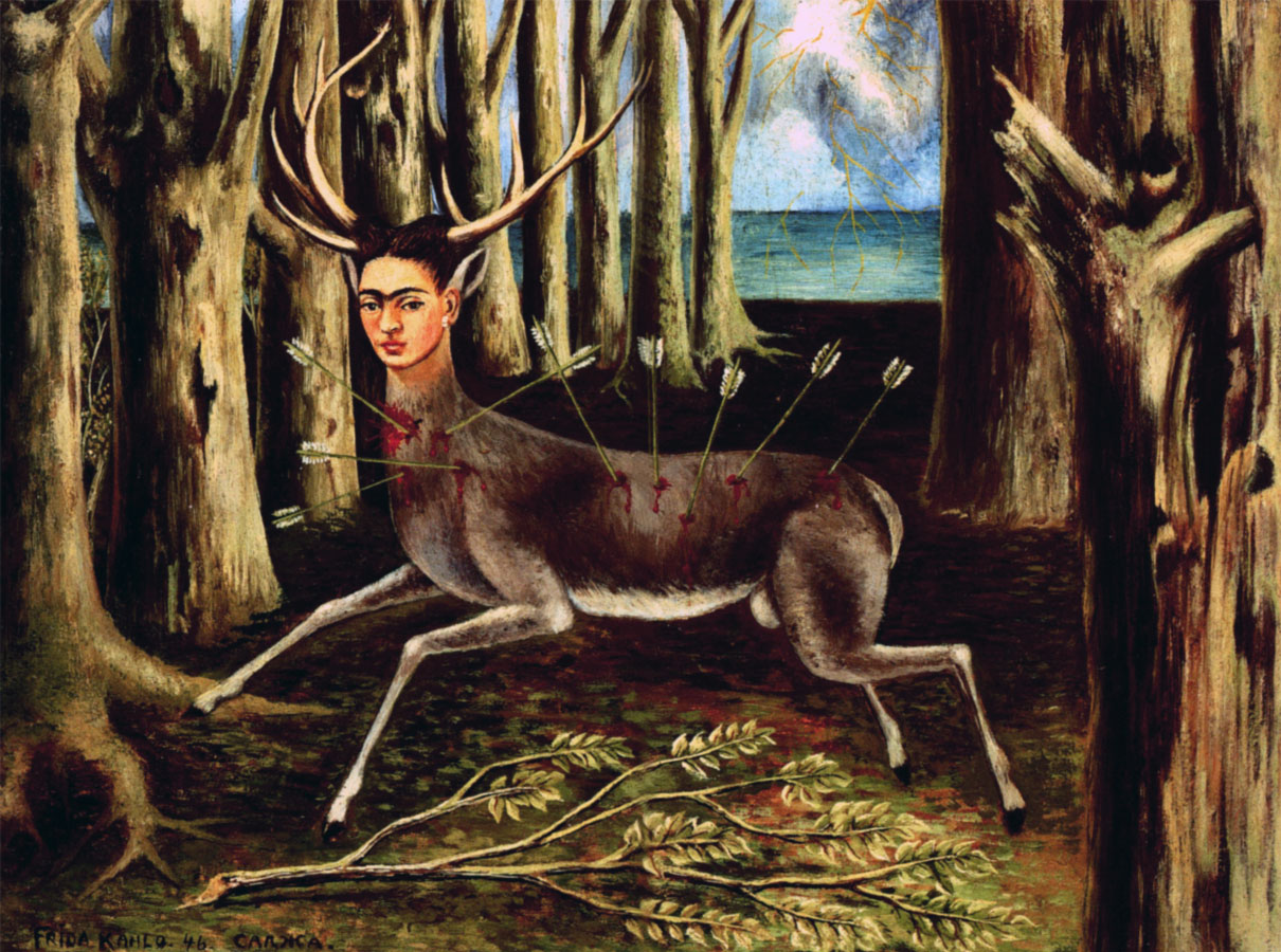 Frida Kahlo the wounded deer inspired accessories - accessori ispirati al  cervo ferito di Frida Kahlo