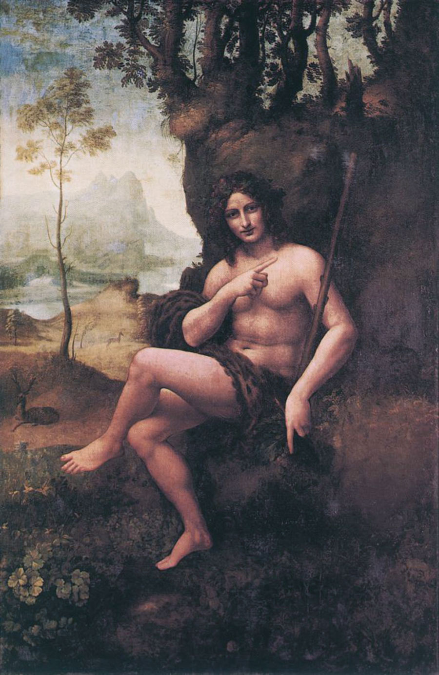 Leonardo da Vinci: Bacco (1510-1515)