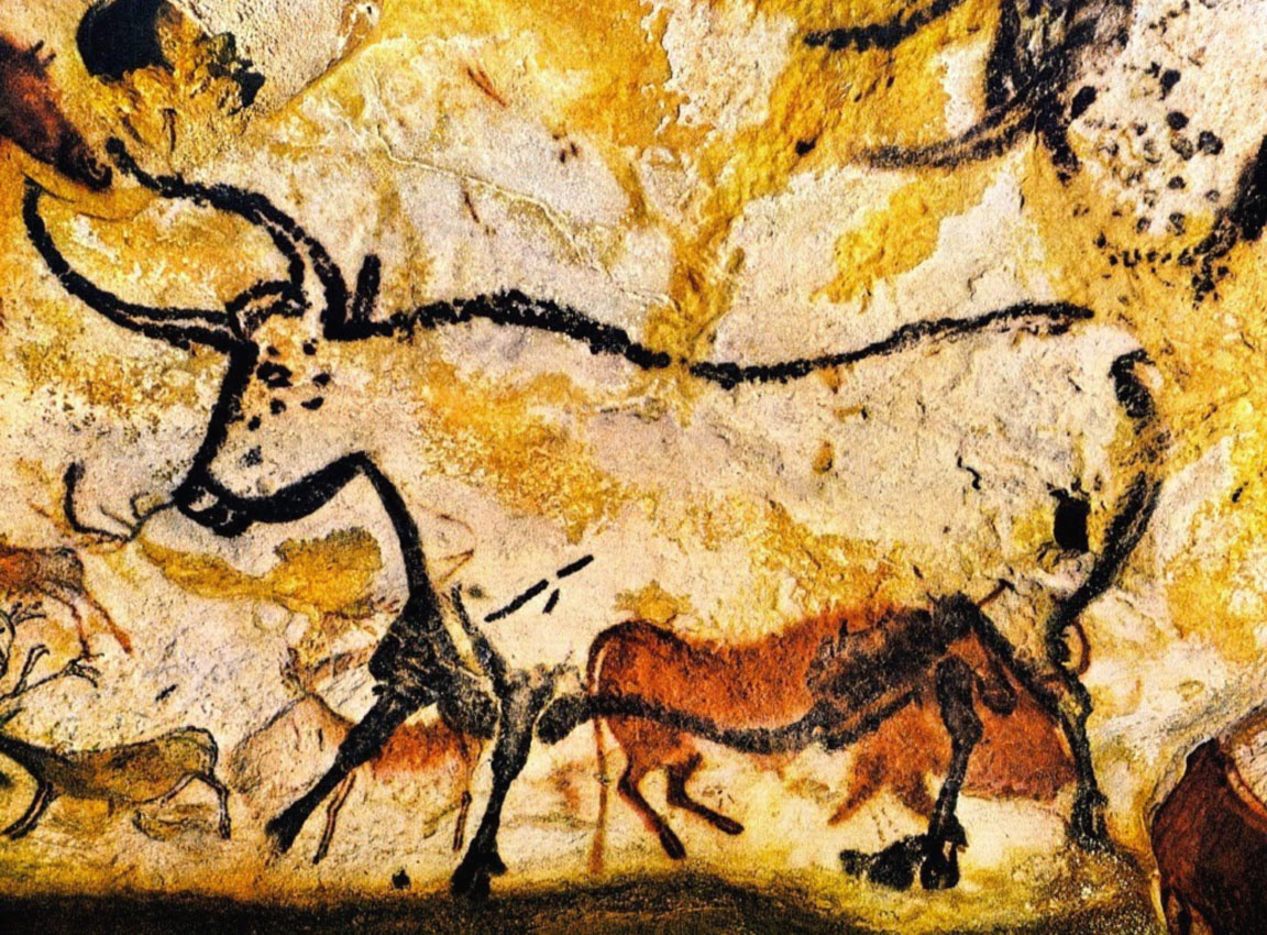 Arte preistorica - Arte rupestre - Grotte di Lascaux