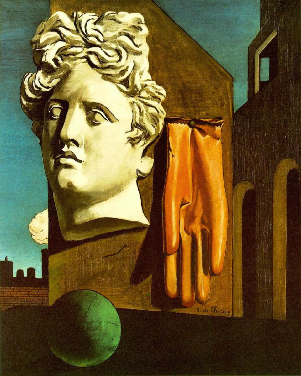 Canto dâ€™amore (Giorgio De Chirico, 1914)
