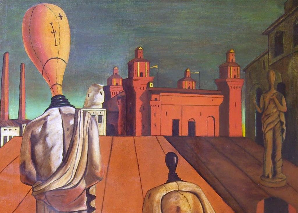 Le Muse Inquietanti Quadro Di De Chirico