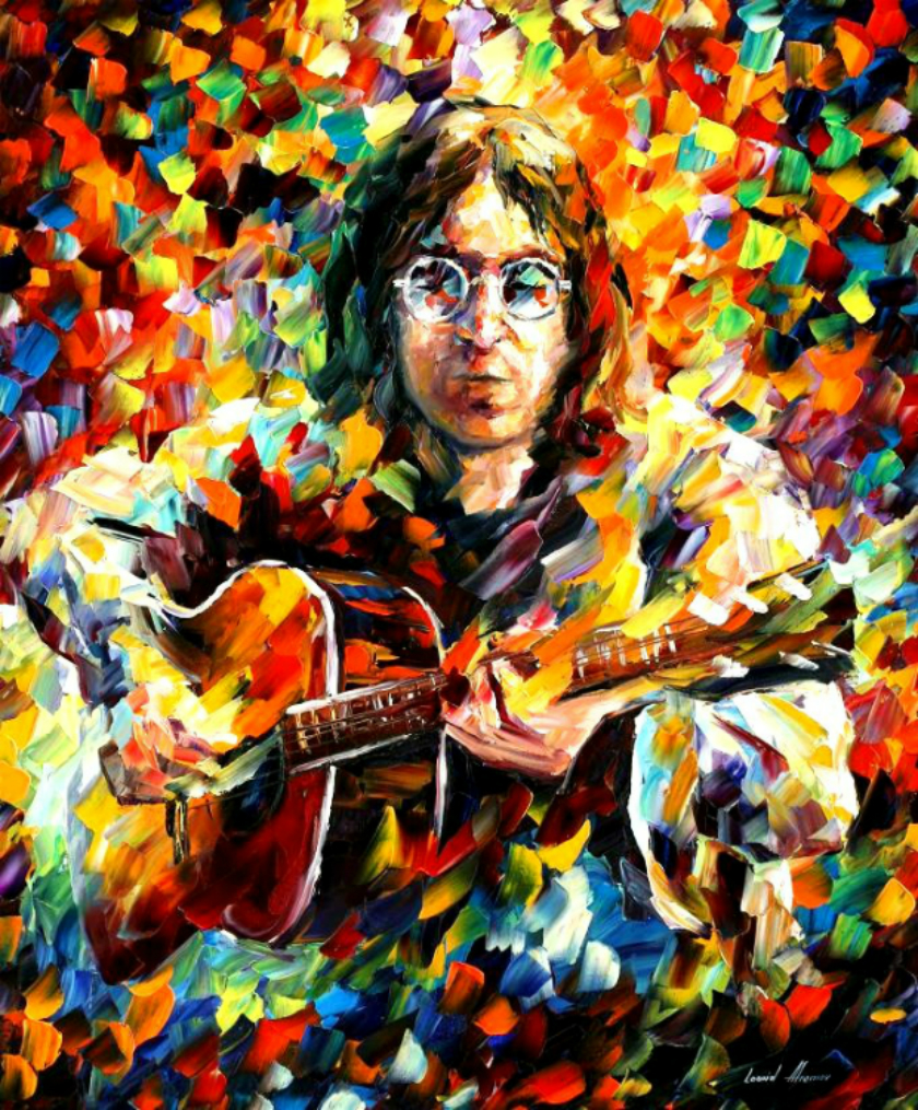 Leonid Afremov - Ritratto di John Lennon