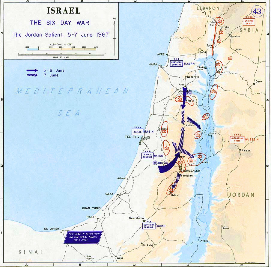 Israele e la Guerra dei sei giorni