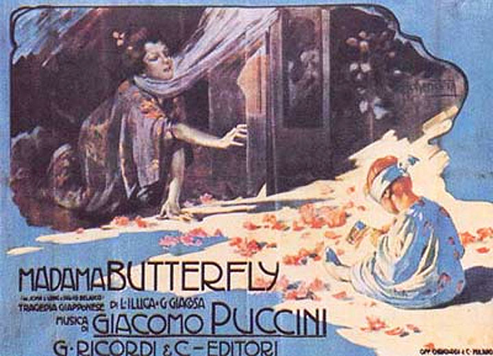 Madama Butterfly - La locandina originale
