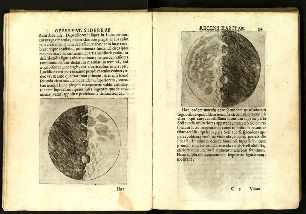Galileo Galilei - Sidereus Nuncius - Luna
