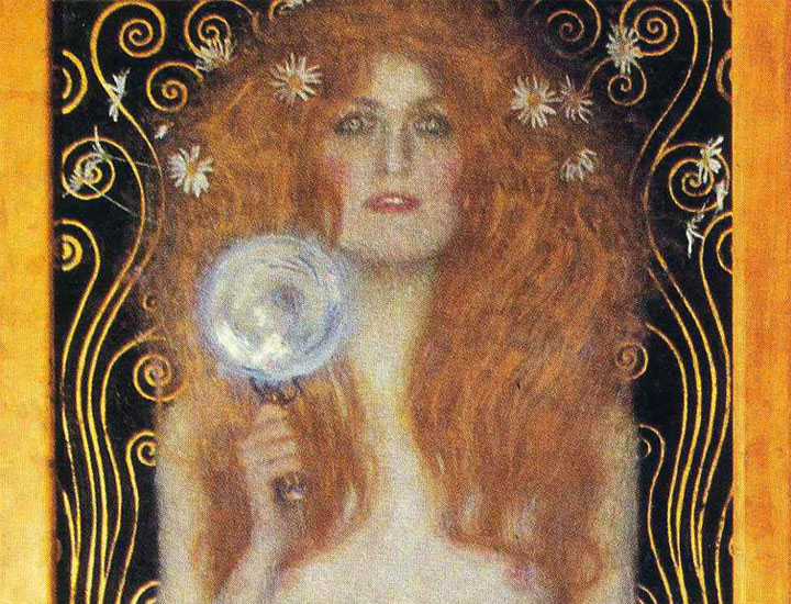 Nuda Veritas - Klimt - dettaglio