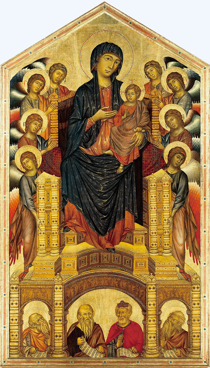 Maestà di Santa Trinita - Cimabue