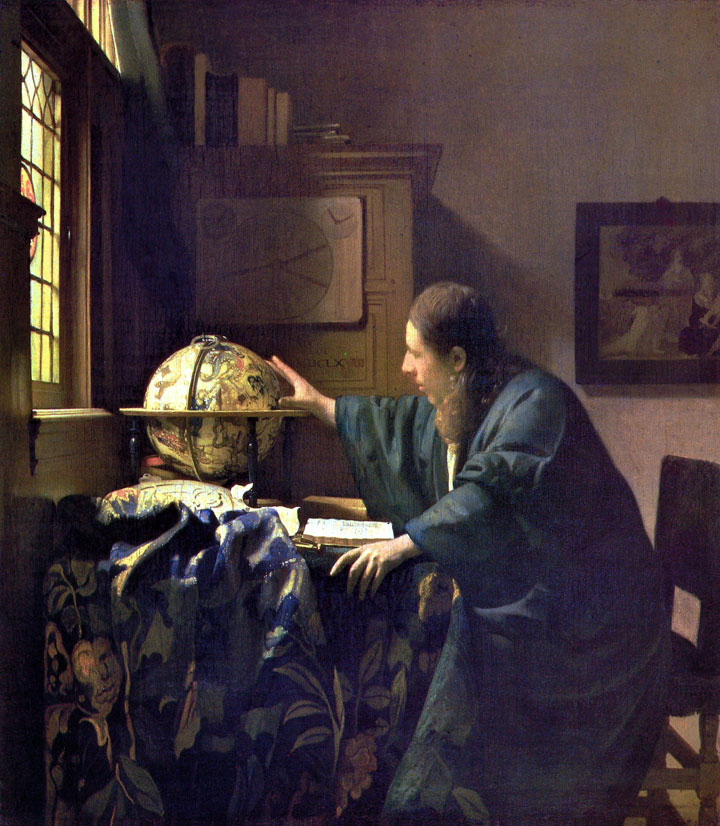 Astronomo-quadro-dipinto-di-Jan-Vermeer.