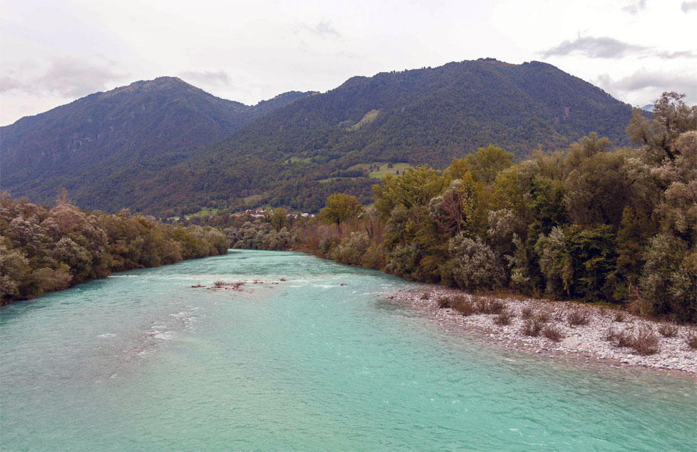 I fiumi: il fiume Isonzo