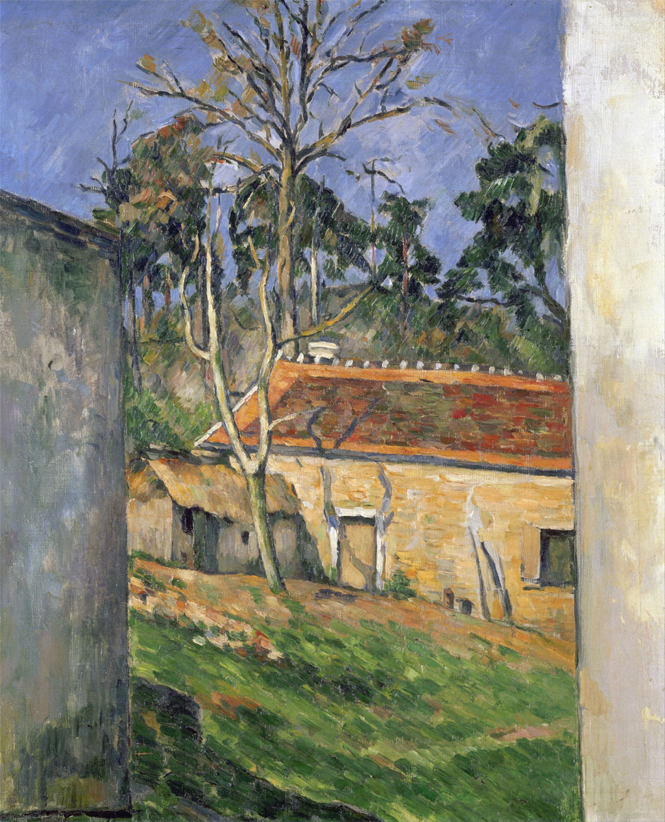 Cortile di fattoria - Cour de ferme - Paul Cézanne