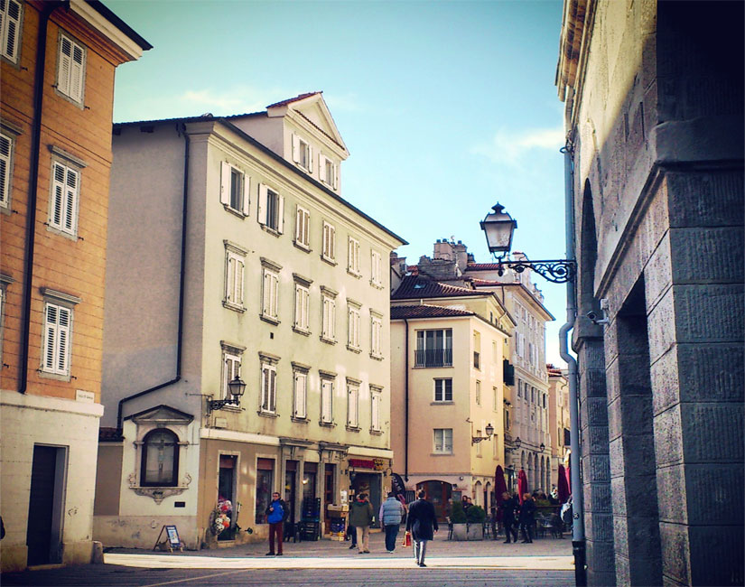 Una foto di Trieste