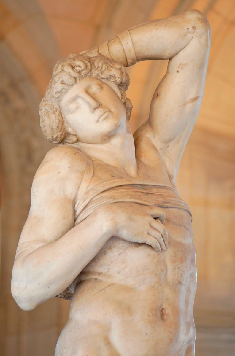 Schiavo morente - dettaglio - Dying slave detail - Michelangelo