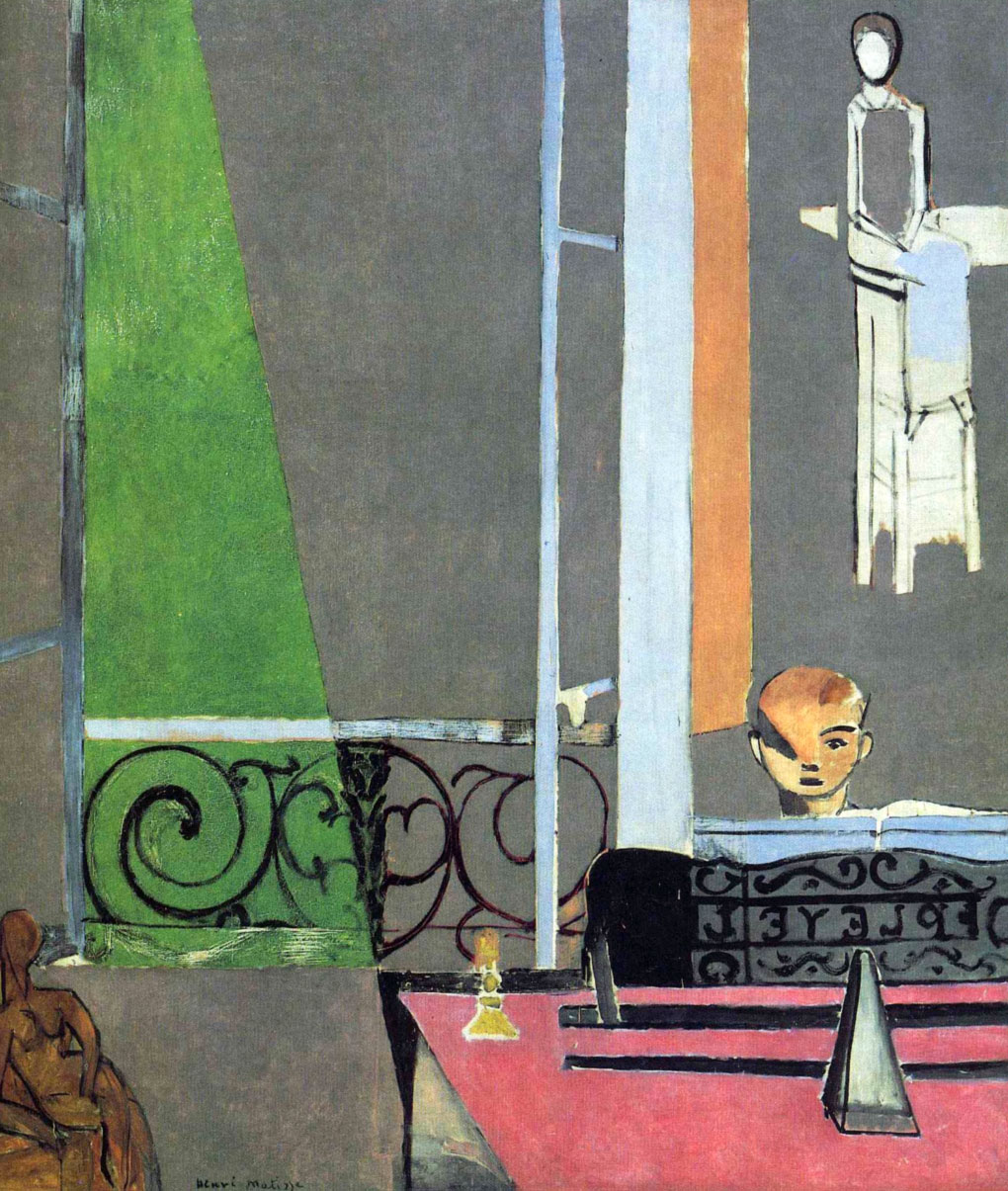 Lezione di piano - Piano lesson - Matisse