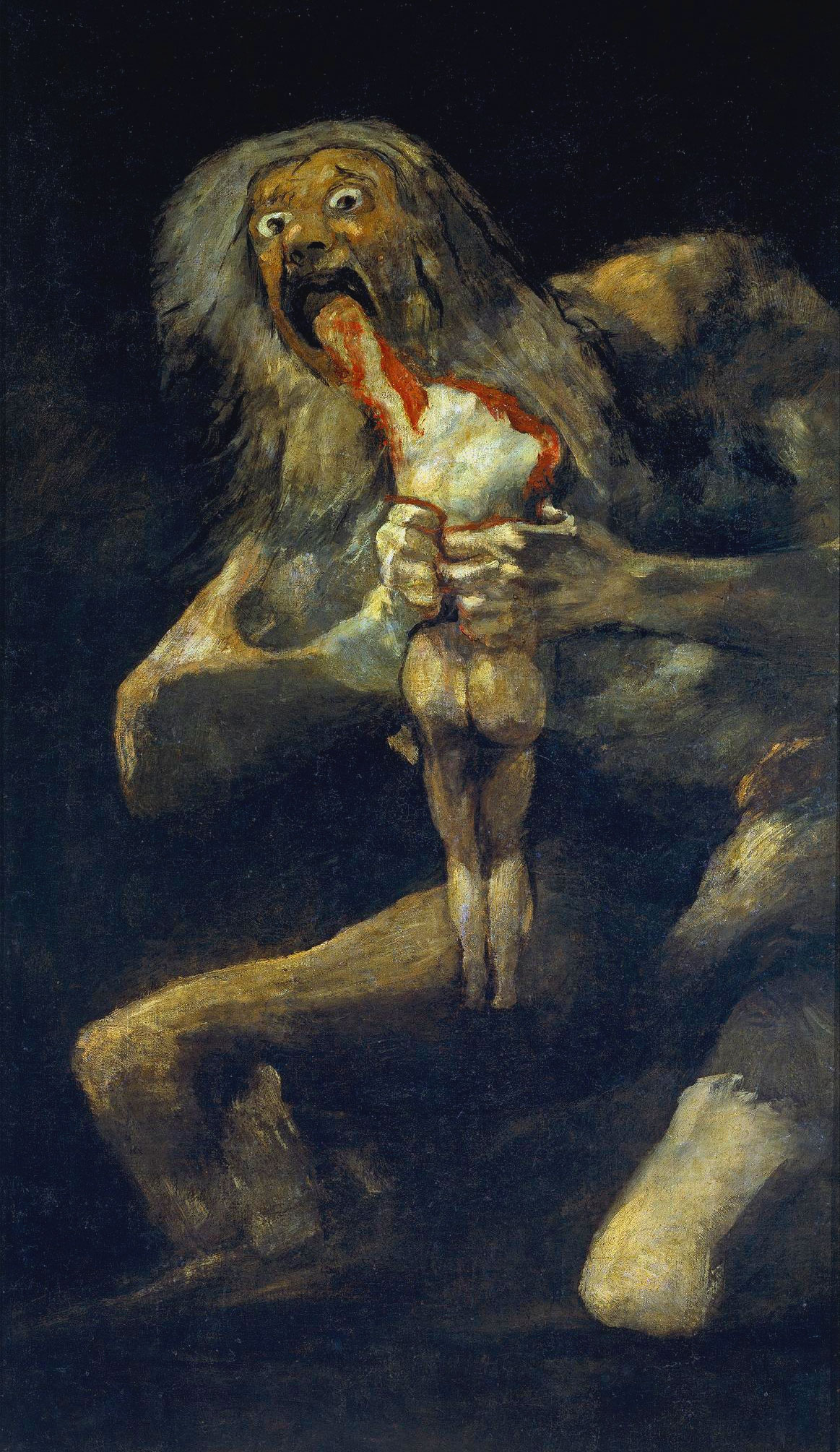 Saturno che divora i suoi figli – Francisco Goya
