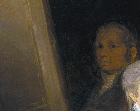 Famiglia Carlo IV - Goya nel suo ritratto