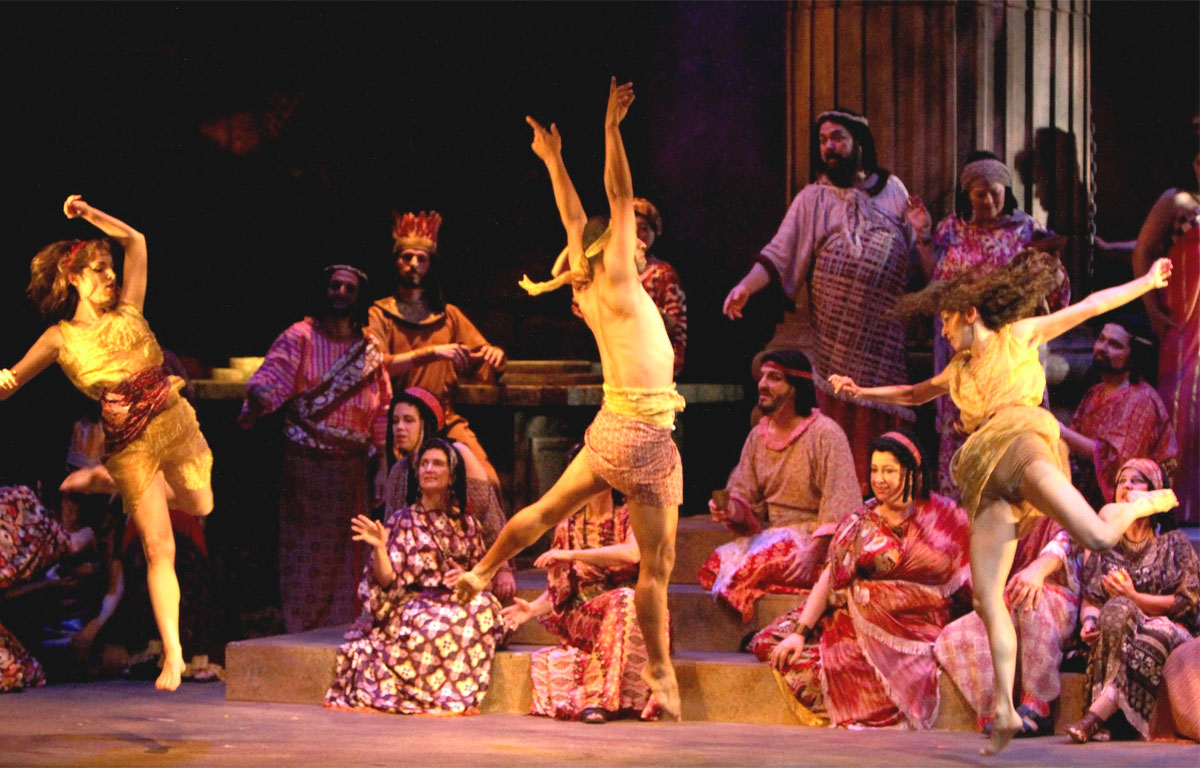 Sansone e Dalila - Scena danza del Baccanale