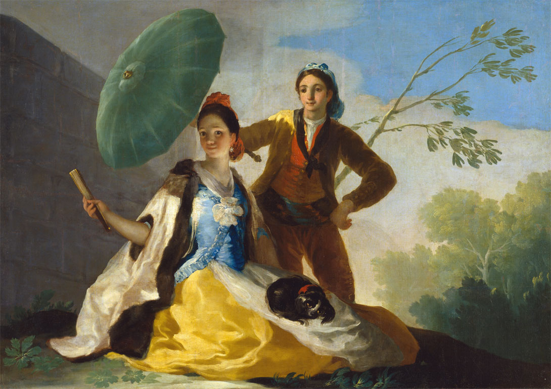 Il parasole - Goya - El quitasol - The Parasol - 1777