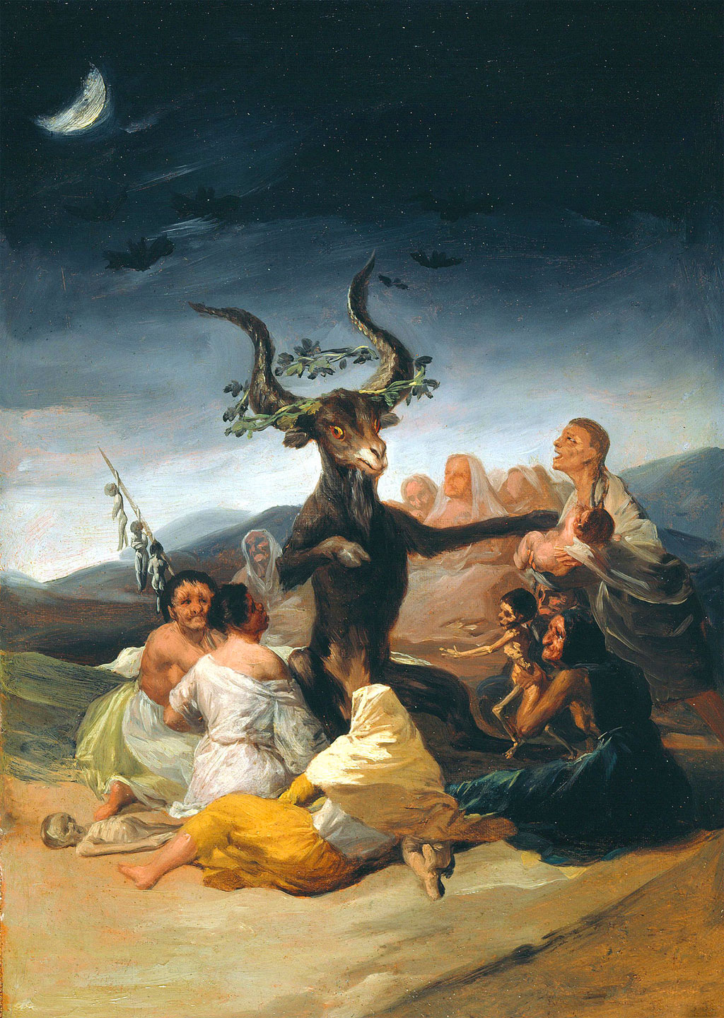 Goya - Il grande caprone - Sabba 1797-1798