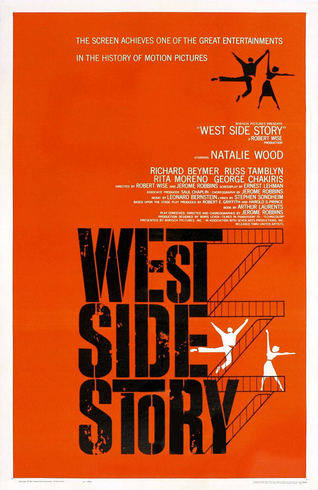 West Side Story - Locandina del film del 1961