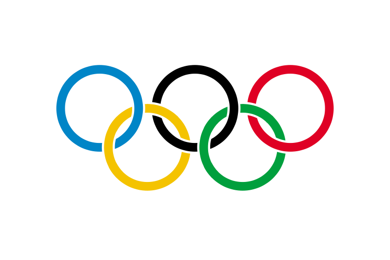 Bandiera olimpica (I cinque cerchi olimpici)
