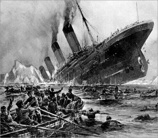 affondamento Titanic