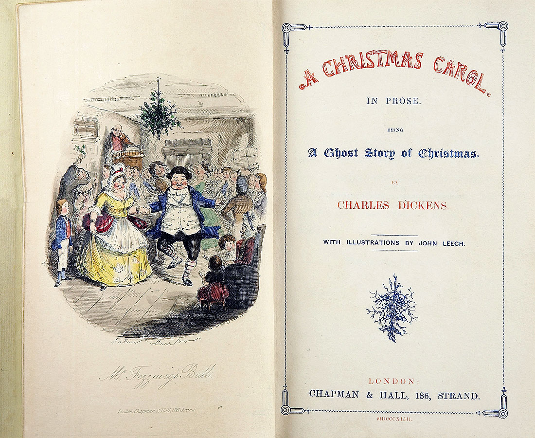 A Christmas Carol (Canto di Natale), la prima edizione del 1843