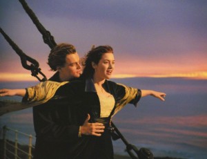 Titanic - Una famosa scena del film Titanic - Una famosa scena del film