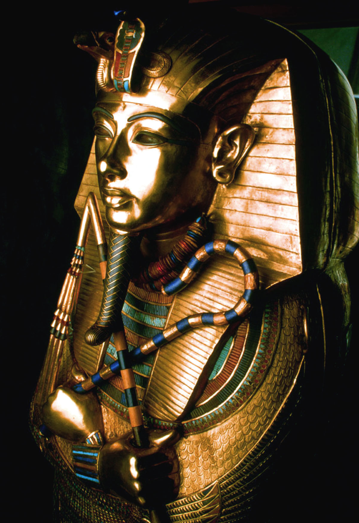 Tutankhamon - Il sarcofago d'oro massiccio