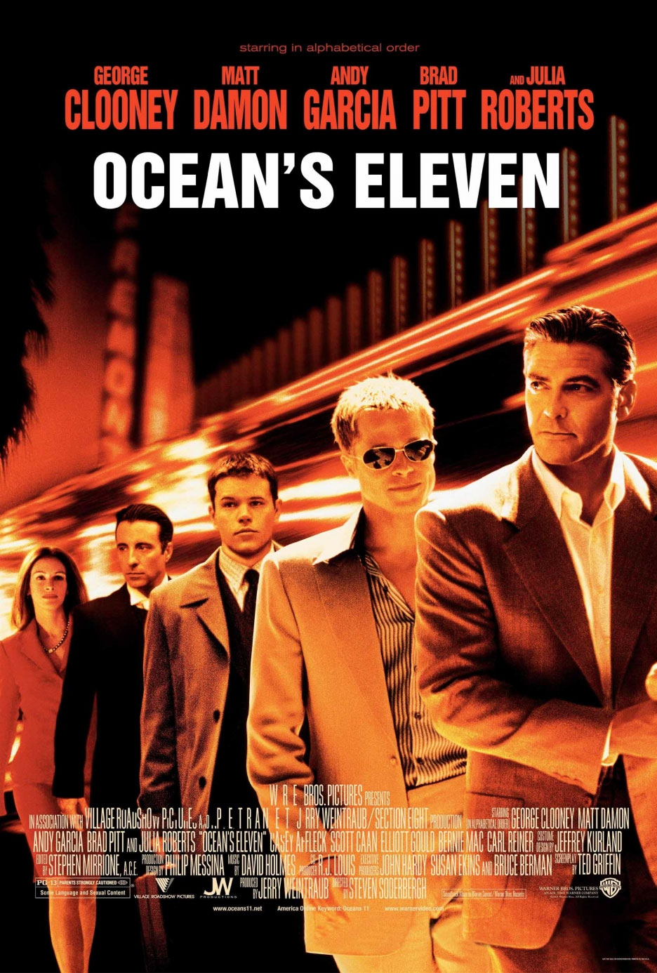 Ocean's Eleven poster e locandina