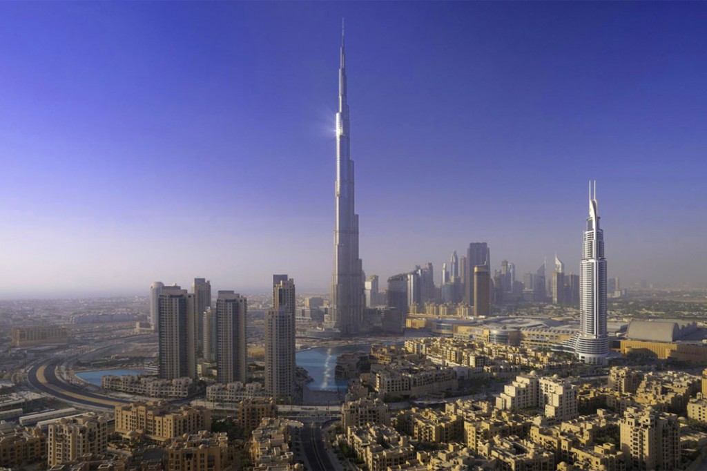 Dubai: un'altra foto del grattacielo Burj Khalifa