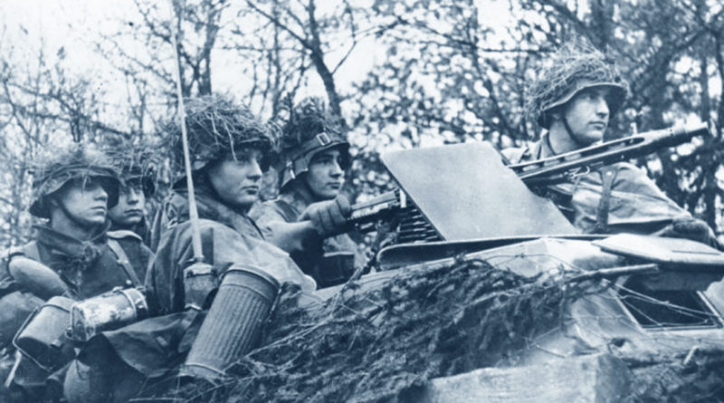 Offensiva delle Ardenne (Belgio): soldati tedeschi pronti all'offensiva