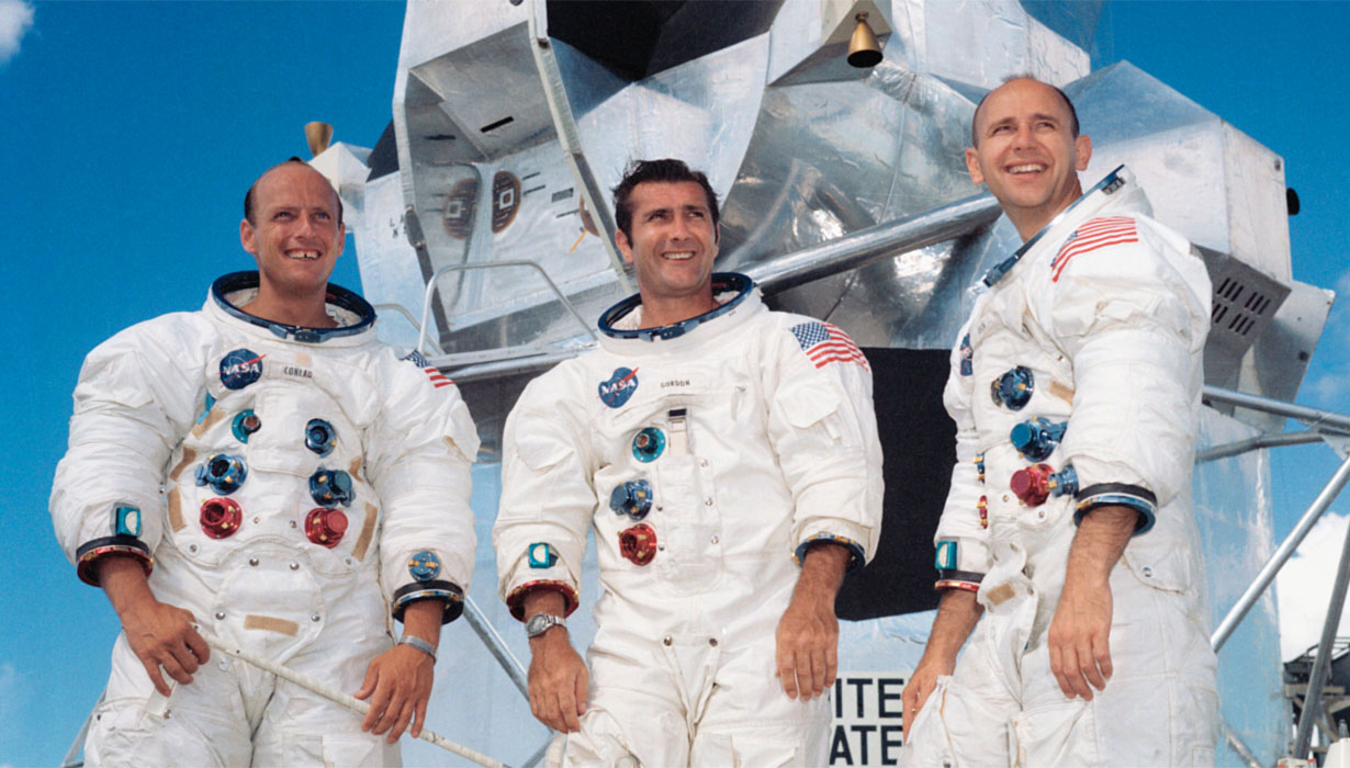 L'equipaggio della missione Apollo 12
