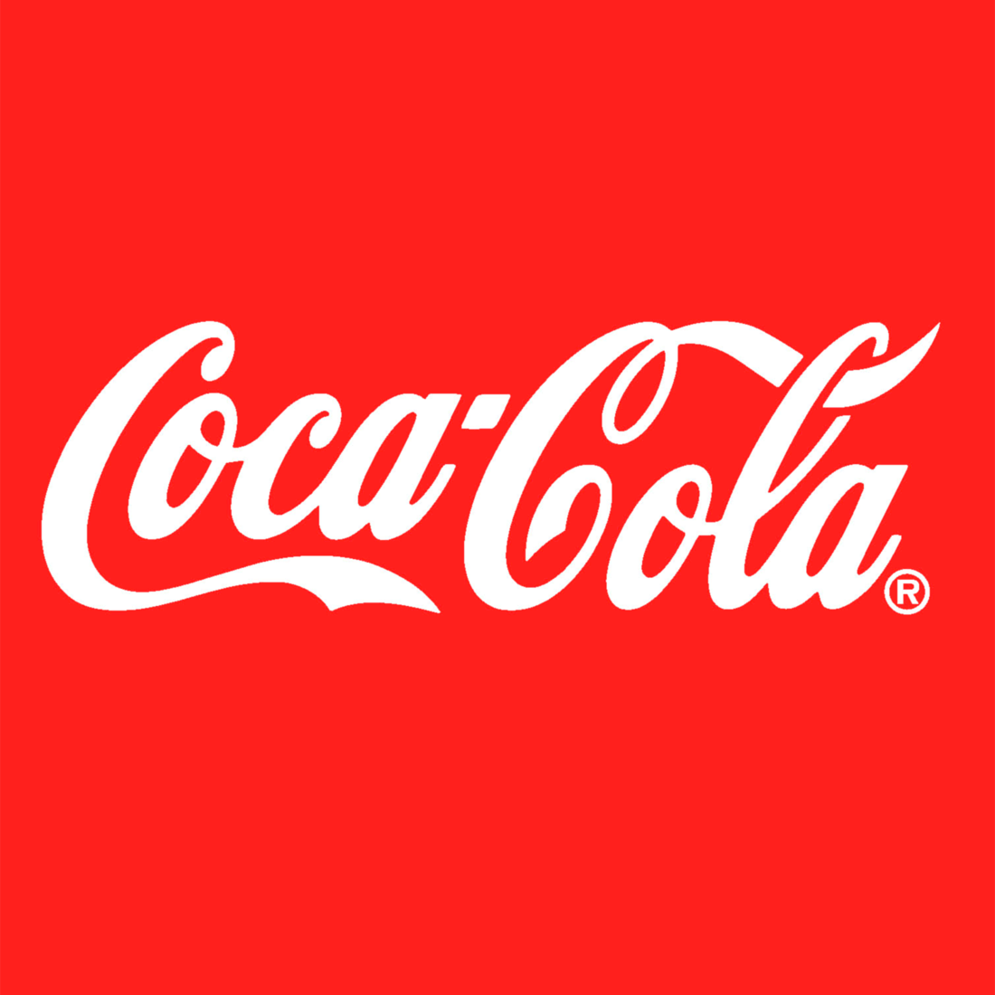 Il logo Coca-Cola