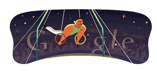 Doodle Google Olimpiadi - Londra 2012 - Anelli