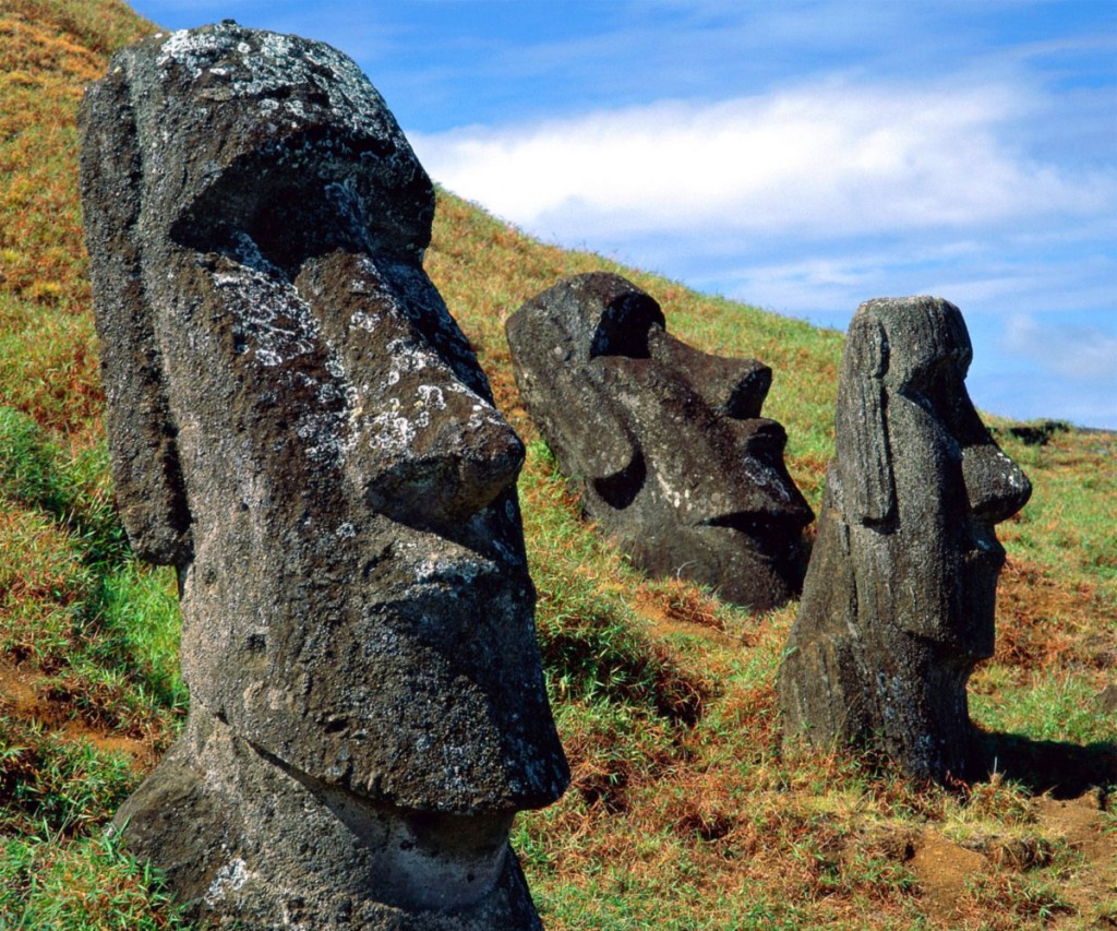 Le statue dell'isola di Pasqua