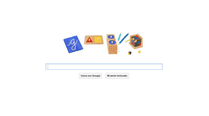 Google celebra Maria Montessori
