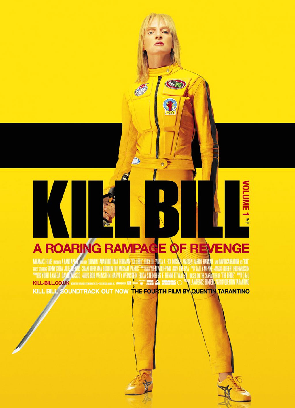 Kill Bill vol. 1 poster e locandina