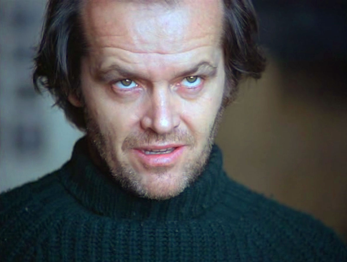 Jack Nicholson, Shining (1980)