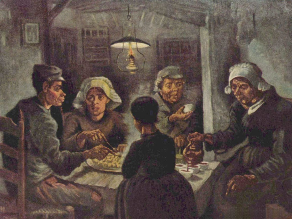 I Mangiatori Di Patate Potato Eaters Di Vincent Van Gogh I Mangiatori Di Patate Potato Eaters Di Vincent Van Gogh