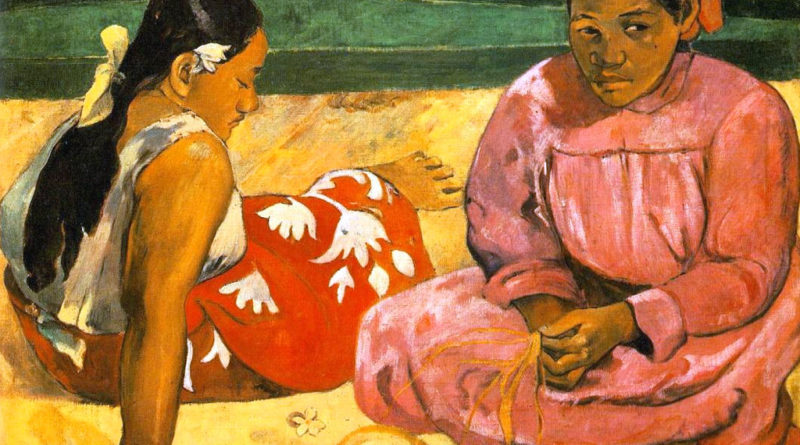 Due donne tahitiane sulla spiaggia, Gauguin