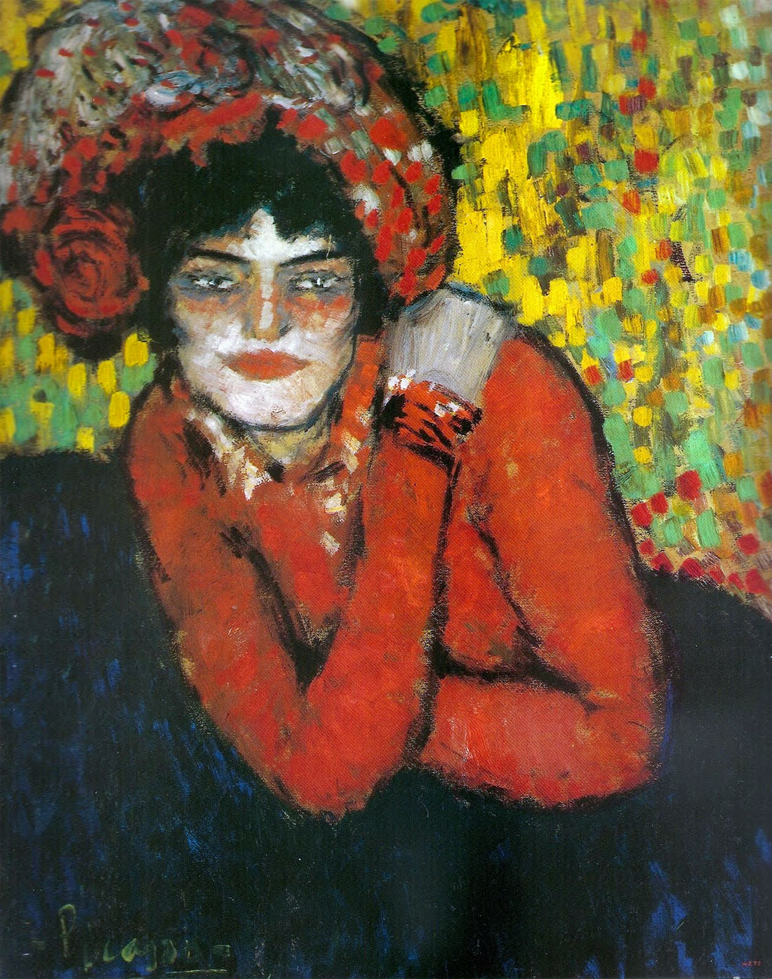 Margot o Donna Imbellettata - Pablo Picasso - 1901