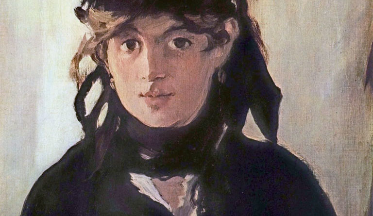 Berthe Morisot cappello nero