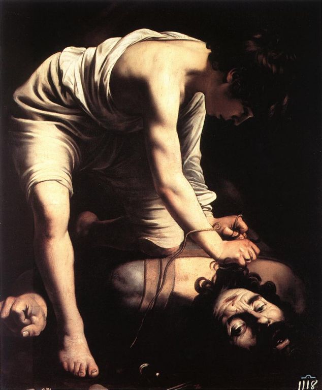 Caravaggio - (1599 - 02) Davide e Golia - Olio Su Tela, 110x91, Madrid, Museo Del Prado