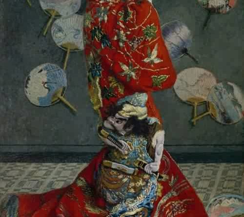 Claude Monet - La Japonaise - Camille Monet